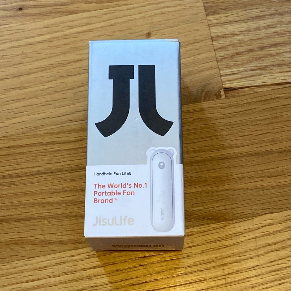 JISULIFE 3 IN 1 Handheld Fan, USB Rechargeable Mini Portable Small Pocket Fan